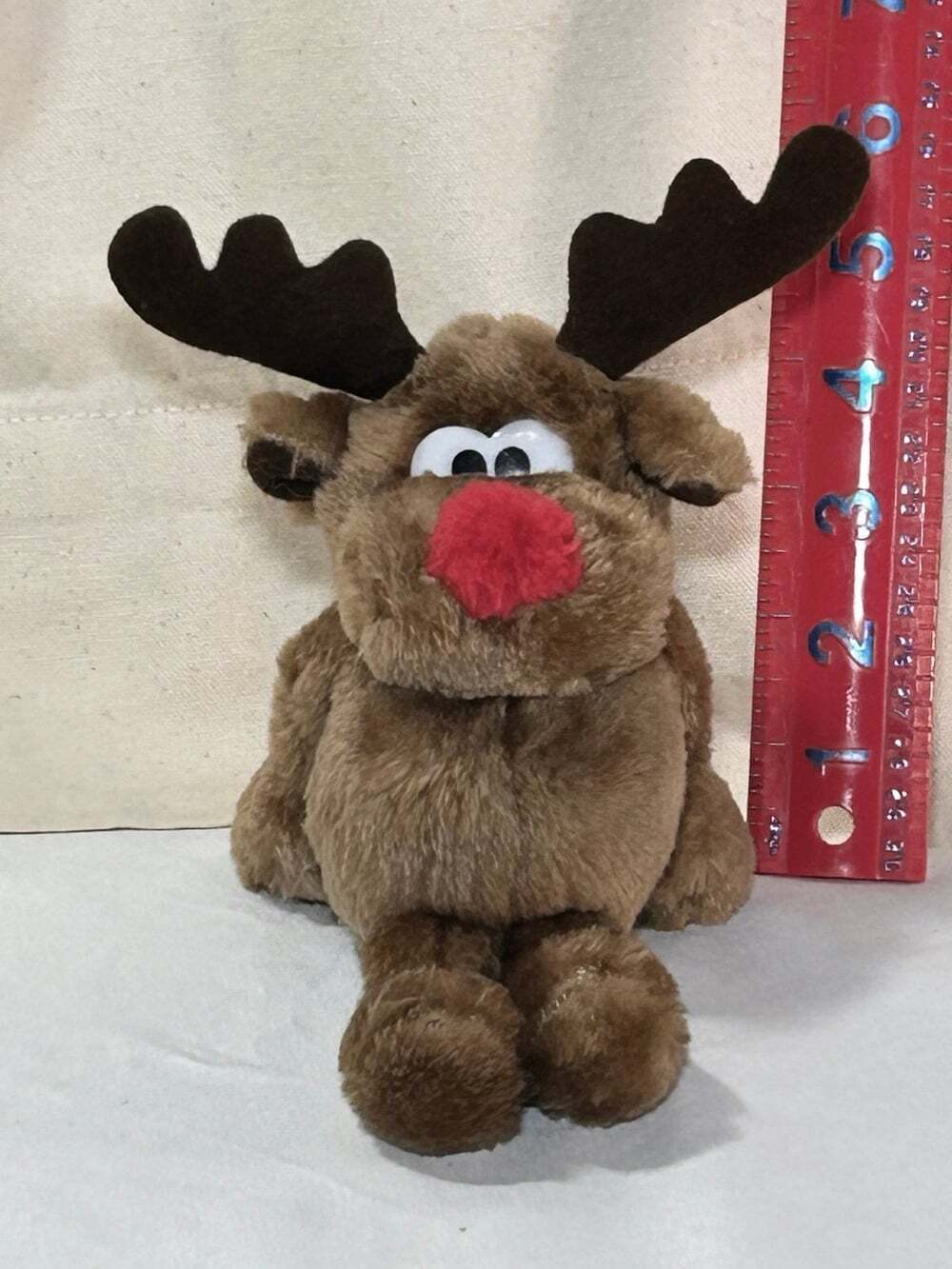 Radar Reindeer by Russ vintage plush